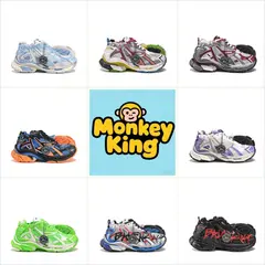 Distressed Destroyed Runner Sneakers